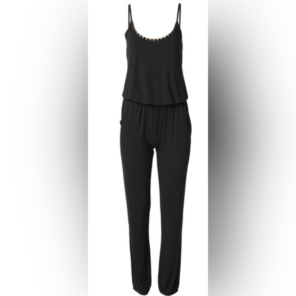NEW - Lascana Venus Casual Jumpsuit. Black. Small. NWOT